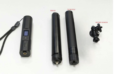 GeoAstra X8-M1 Lightweight RTK GNSS Receiver (L1, L2 & L5 bands, 4G LTE, Bluetooth / USB Dual Interfaces, IP67 waterproof, 20-hour battery life, ultra-portable at only 104g, 50 cm accuracy standalone, up to 1 cm accuracy with RTK)