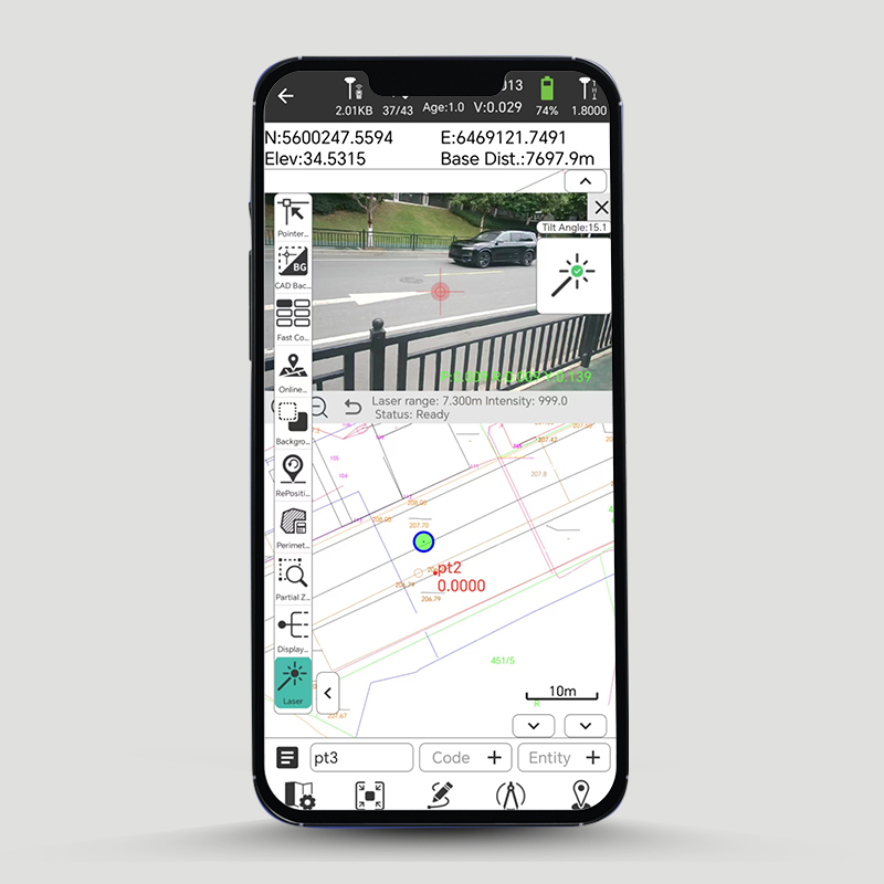 CreateYours professional surveying and mapping data collection Android app