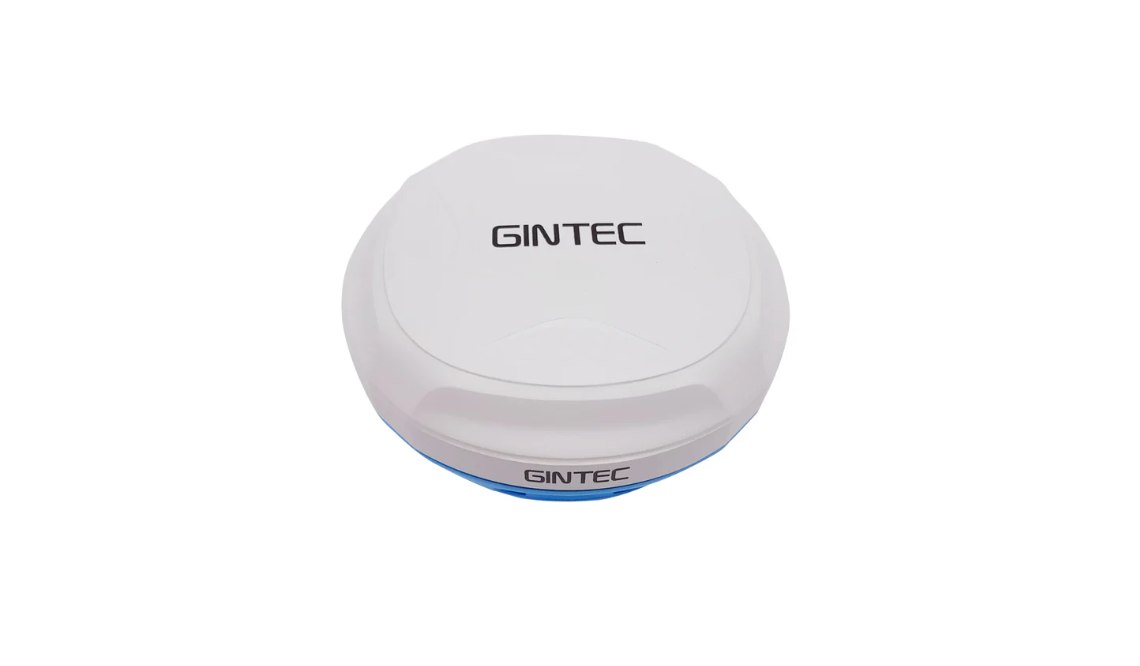 Gintec G40 Survey RTK GNSS Receiver (Triple-band L1, L2 & L5, 1408 Channels, 0.8cm accuracy, AR Visual Stakeout)