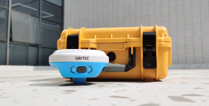 Gintec G40 Survey RTK GNSS Receiver (Triple-band L1, L2 & L5, 1408 Channels, 0.8cm accuracy, AR Visual Stakeout)