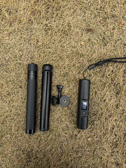 Lightweight Aluminum Telescopic Rod + Tripod + Rotary Head (Accessory for GeoAstra X8-M1 GNSS Receiver)