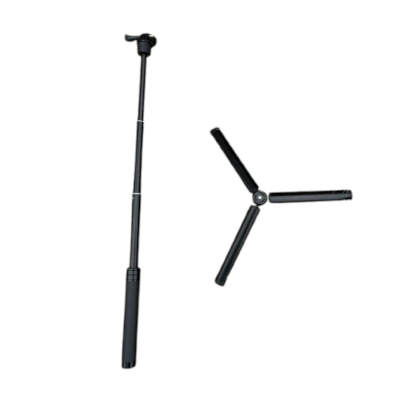 Lightweight Aluminum Telescopic Rod + Tripod + Rotary Head (Accessory for GeoAstra X8-M1 GNSS Receiver)
